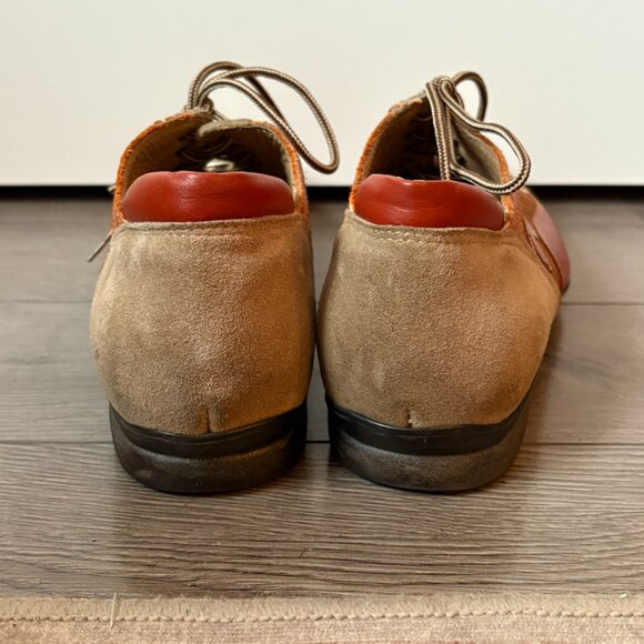 Pratesi Suede & Leather Mens Shoes - Picture 3 of 10